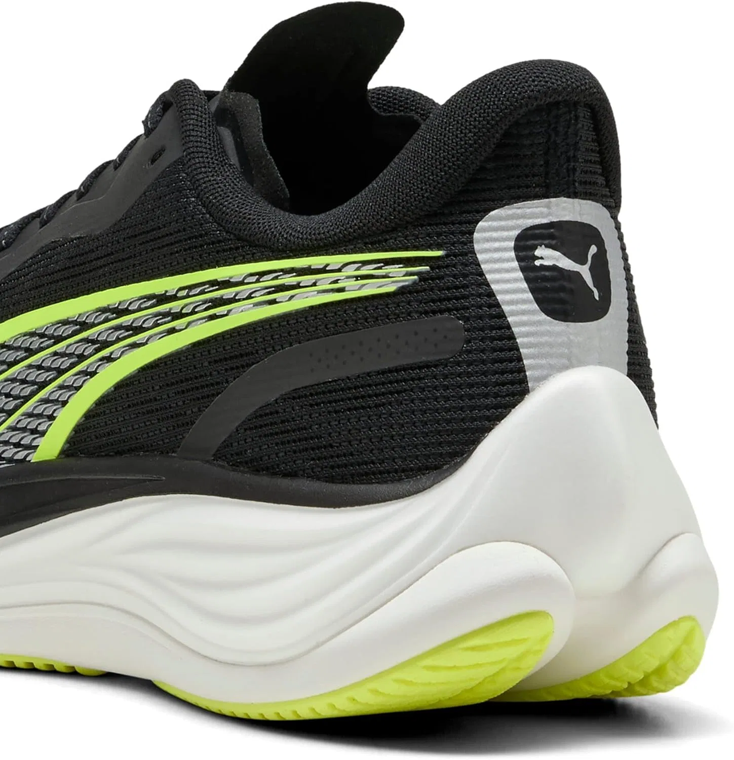 Мужские беговые кроссовки Puma Velocity Nitro 3, нейтральные, PUMA Black-Yellow Alert - Black, размер 44.5 — фото 2