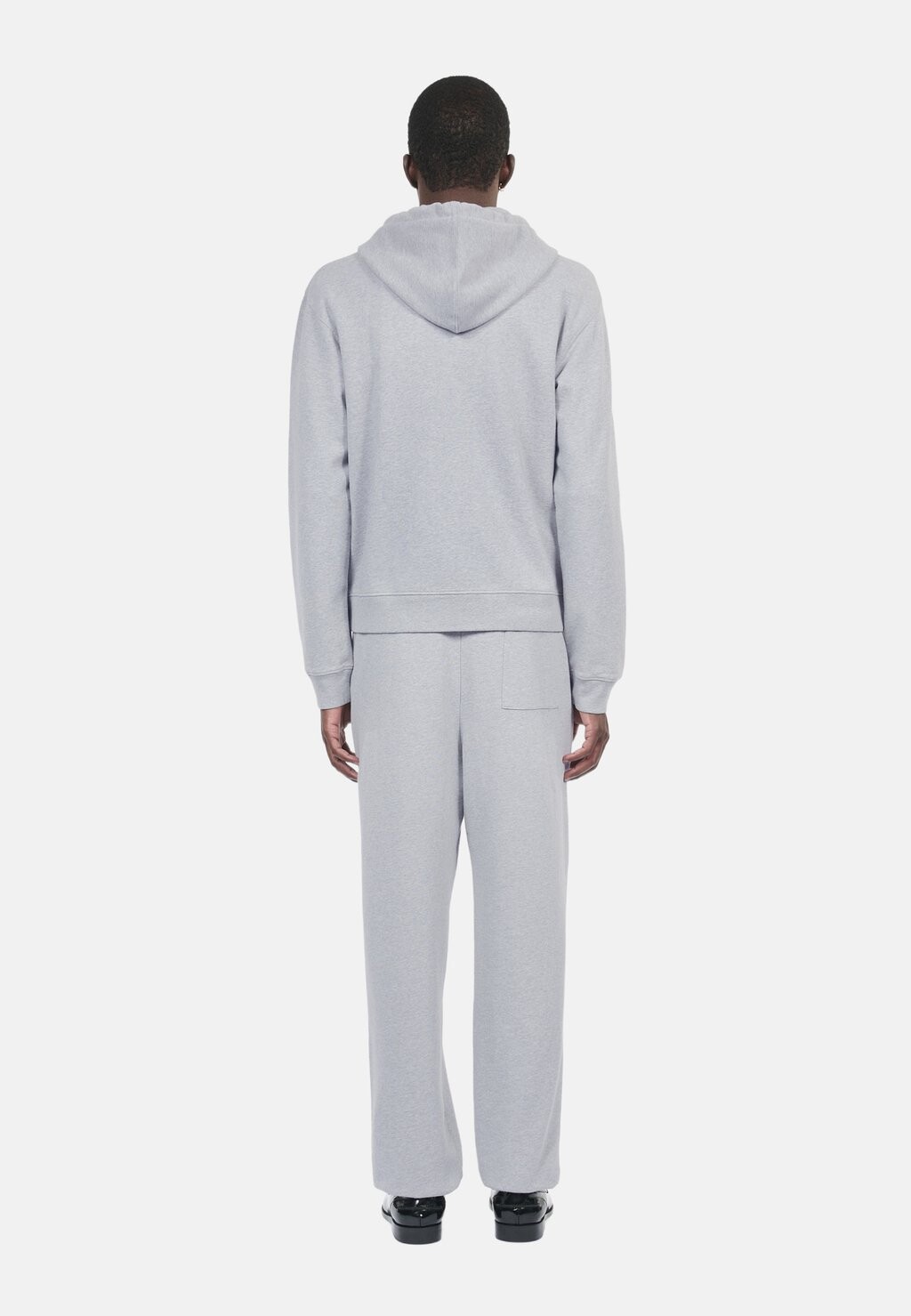 

Толстовка на молнии AVEC BLASON À CAPUCHE The Kooples, цвет Mottled Grey
