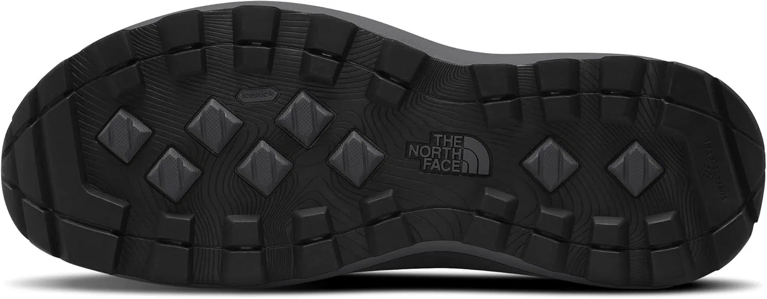 Мужские треккинговые ботинки The North Face размера M Bergen Leather Wp, Tnf Black Tnf Black — фото 4