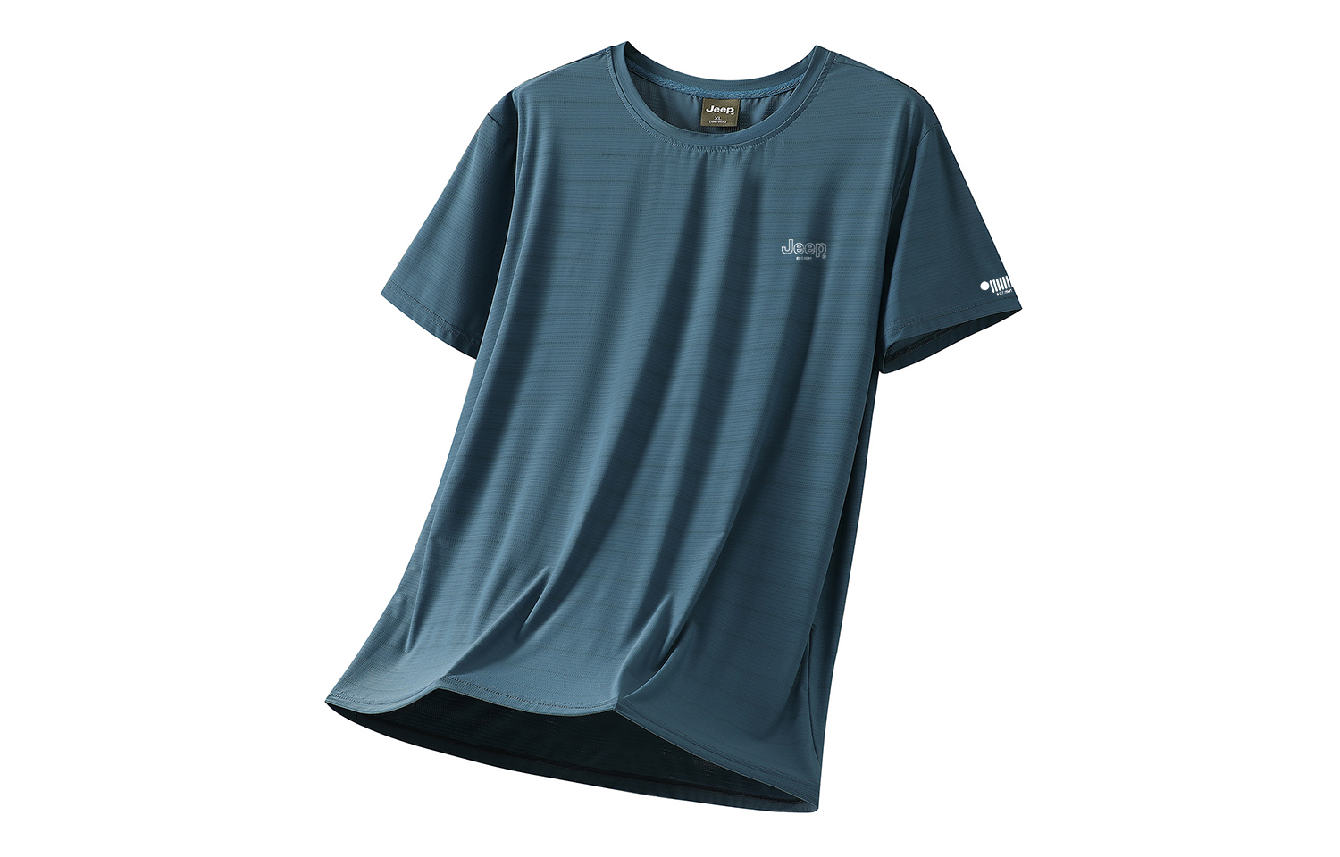 

Футболка Unisex Crew Neck Moderate Straight Fit Jeep, peacock зеленый