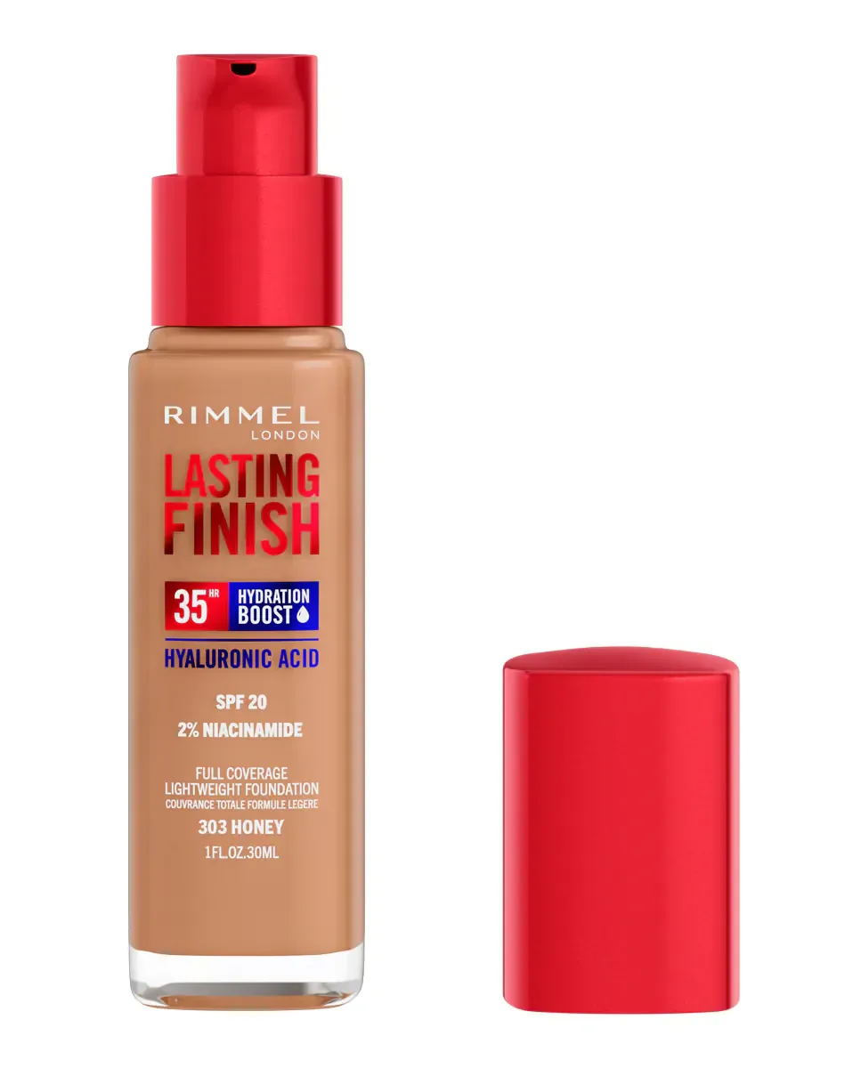 Тональная основа Lasting Finish 35H Rimmel, Honey 303 — фото 2