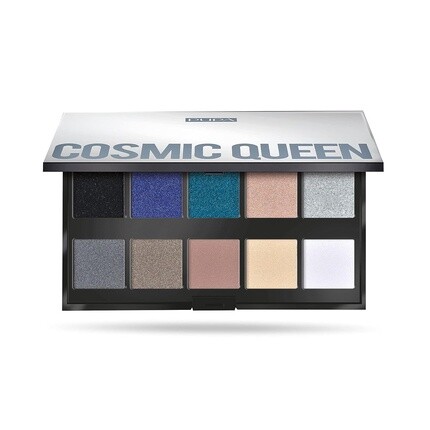 

Палитра теней для век Milano Make Up Stories 004 Cosmic Queen, коллекция теней из 10 оттенков, 0,63 унции Drama Queen, Pupa