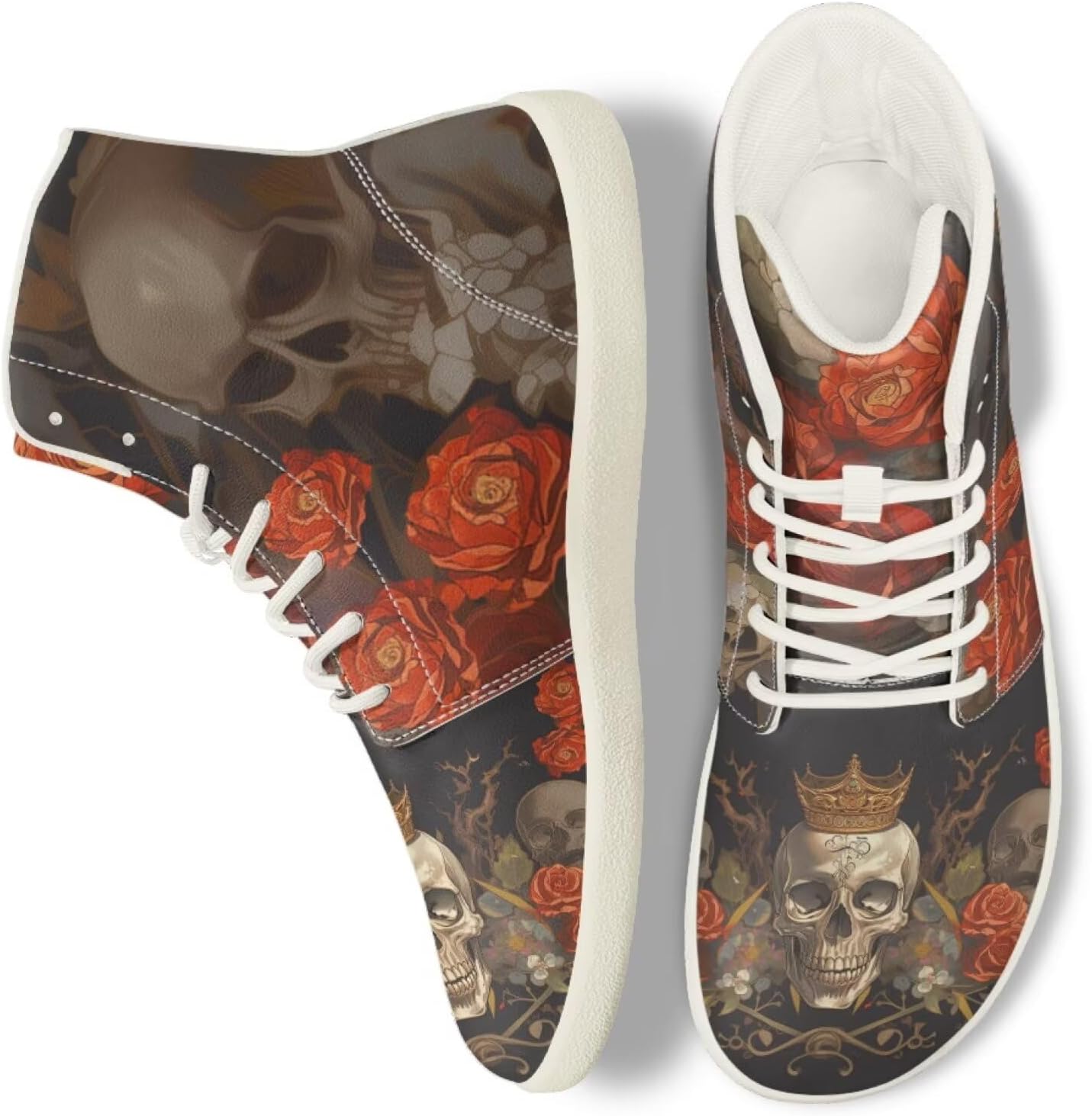 

Кроссовки Skull Barefoot для женщин и мужчин с нулевым перепадом, для трейл-раннинга, широким носком и минималистичным дизайном Getelinseng, Skull Flower