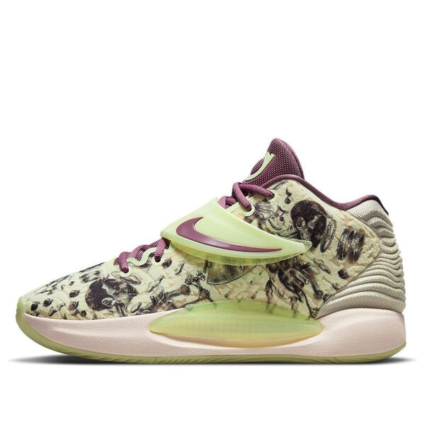 

Кроссовки кд 14 эп Nike, желтый
