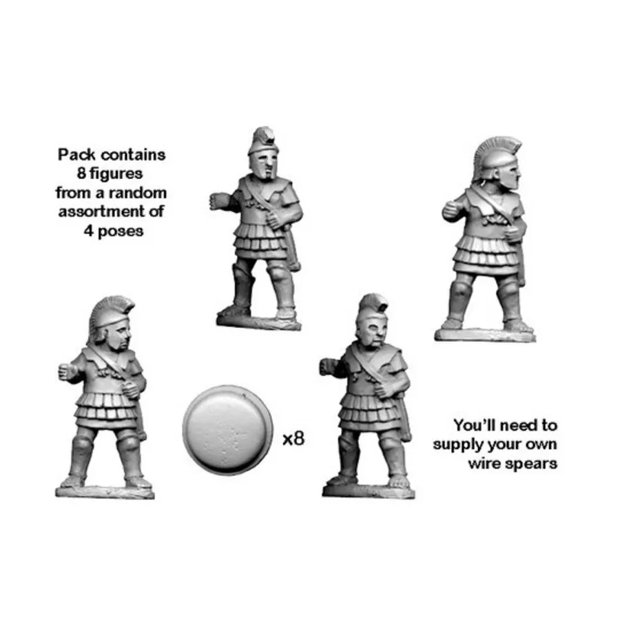 

Греческие гоплиты, Historical Miniatures - Ancient - Roman Empire (28mm) (Crusader Miniatures)