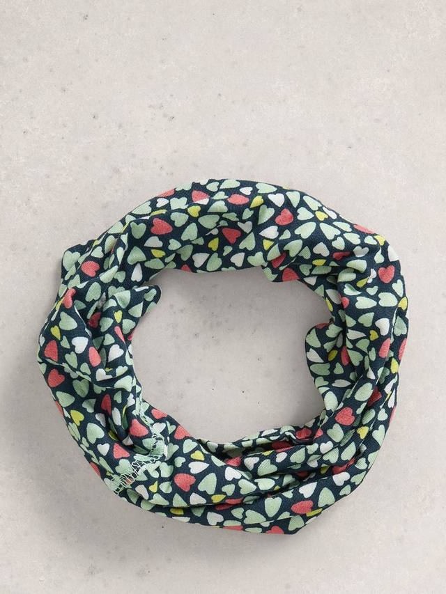 

Шарф-снуд Heart Versatile Roll White Stuff, Navy/Multi