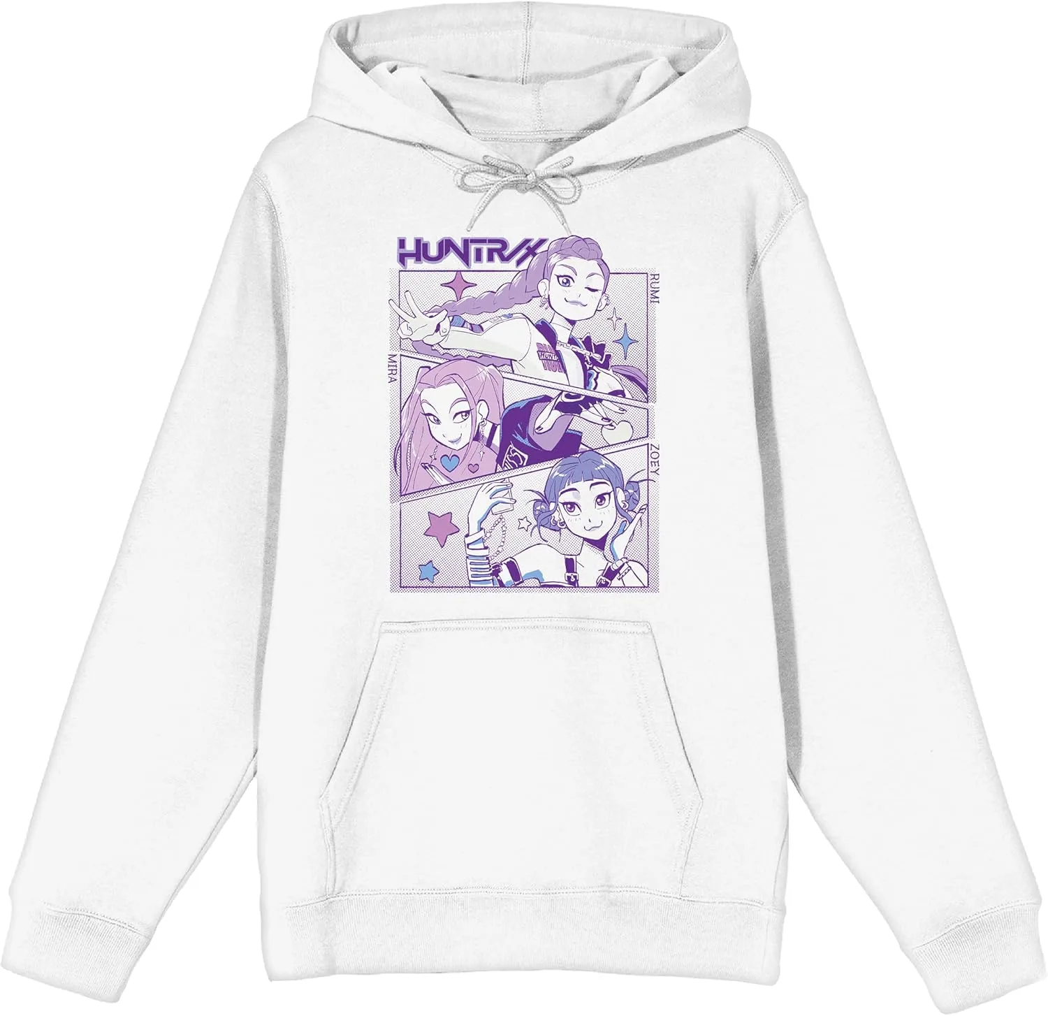 

Худи Huntrx с принтом Kpop Demon Hunters Bioworld