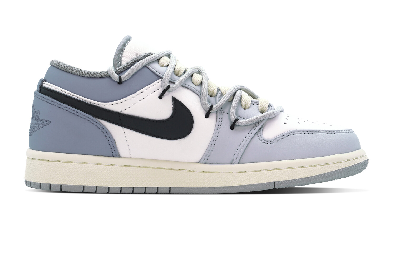 

Кроссовки Air JORDAN 1 Vintage Basketball Shoes Women's Low-Top White Blue, Синий, Кроссовки Air JORDAN 1 Vintage Basketball Shoes Women's Low-Top White Blue