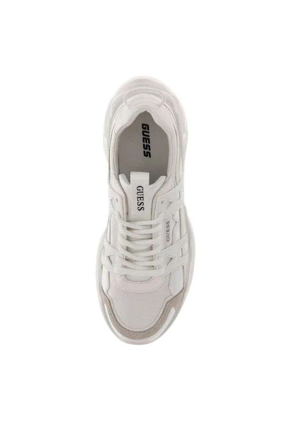 Кроссовки belluno misto pelle guess uomo кроссовки Guess, Bianco — фото 3