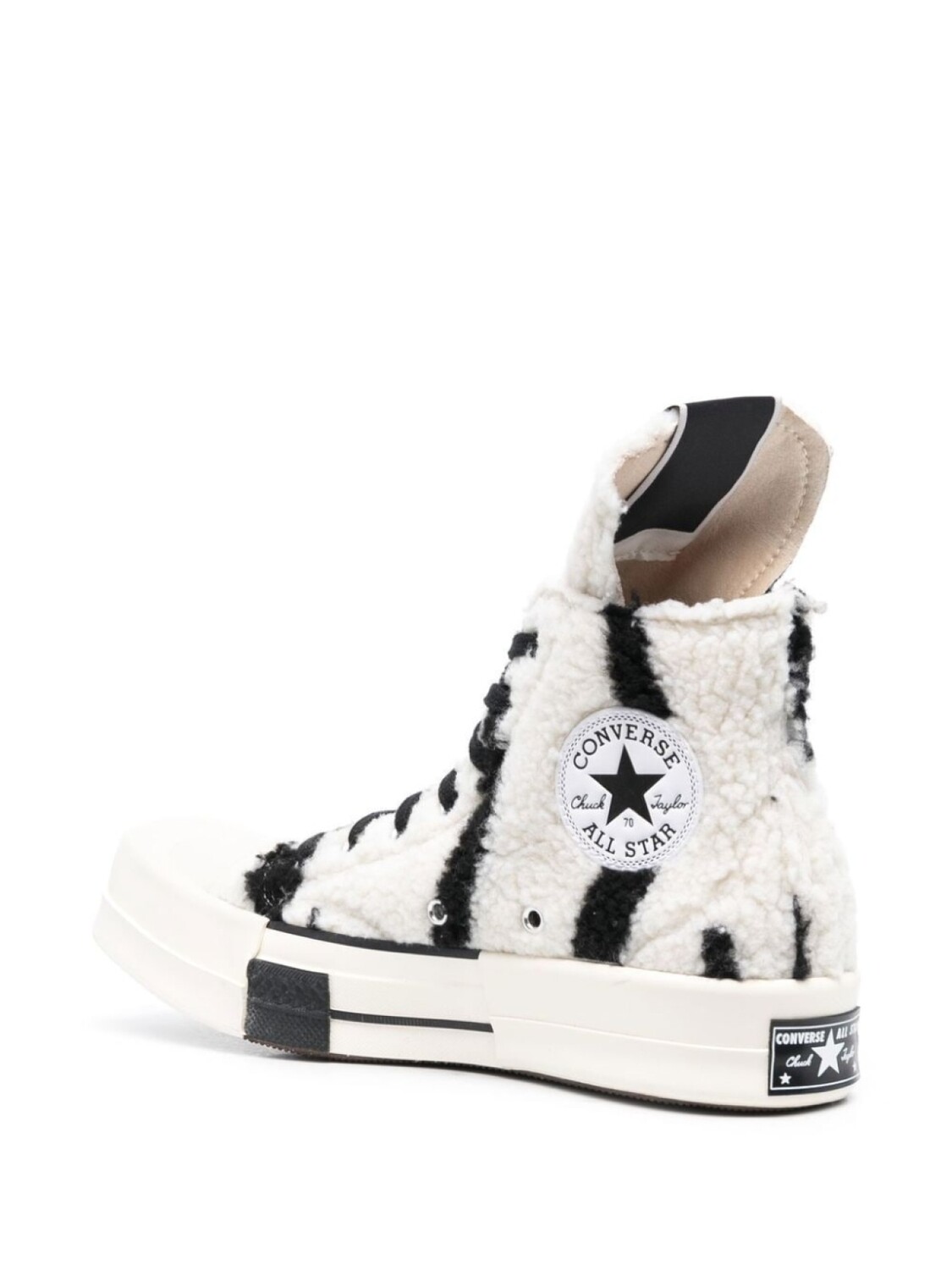 Кроссовки Converse х Drkshdw Turbodrk, белый/черный — фото 3