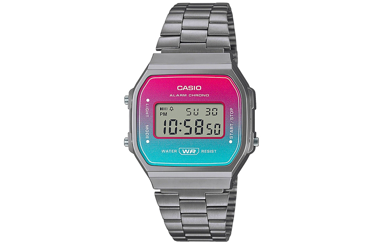 

CASIO Часы Unisex VINTAGE Series Watch A168WERB-2A, Multicolor Watch Dial