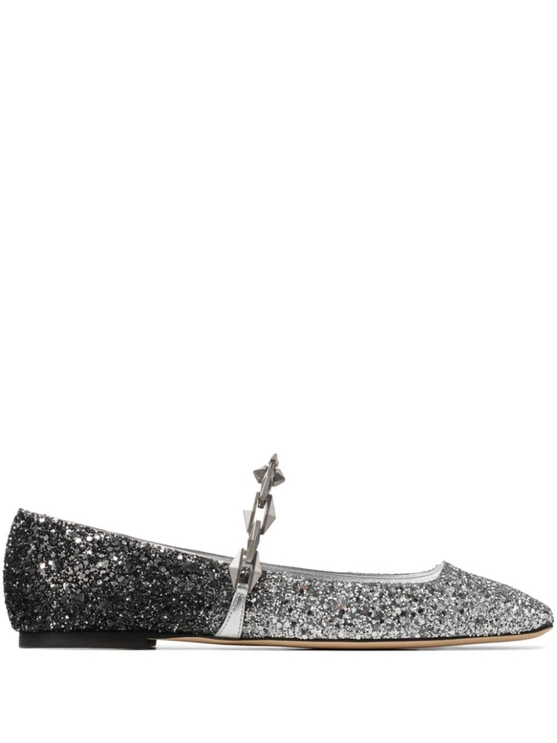 

Jimmy Choo балетки Diamond Tilda с блестками, серебристый