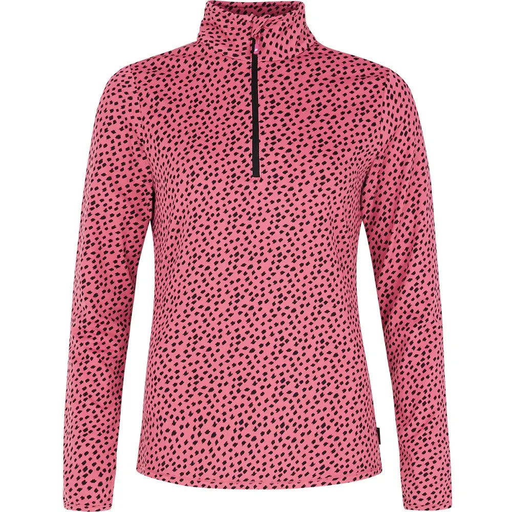 

Флис Protest Kacey half zip, розовый