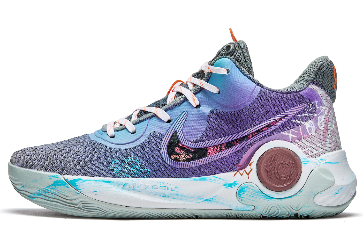 

Баскетбольные кроссовки KD Trey 5 унисекс среднего размера серые Nike