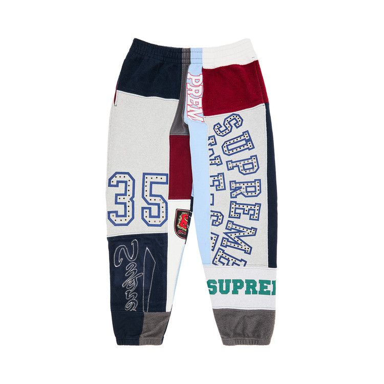 

Спортивные брюки Supreme Patchwork Sweatpant, Navy