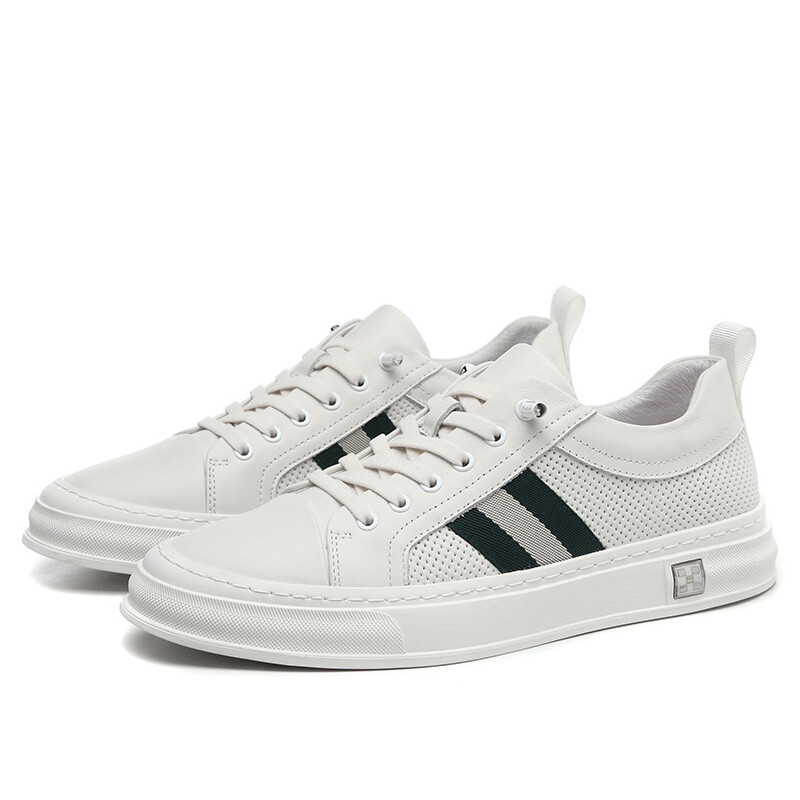 Кроссовки мужские Lifestyle Shoes Men Low-Top Devanro, цвет Ivory — фото 3