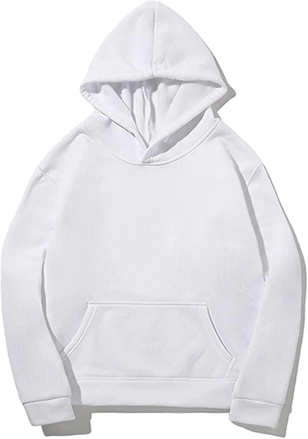 

Толстовка с капюшоном для мужчин, длинный рукав, свободный крой, с карманами AGWOLF