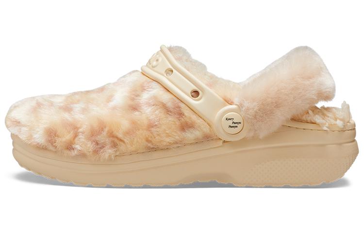 Шлепанцы Crocs Kyary Pamyu Pamyu x Fur Sure Clog 'What If?', кремовый — фото 2