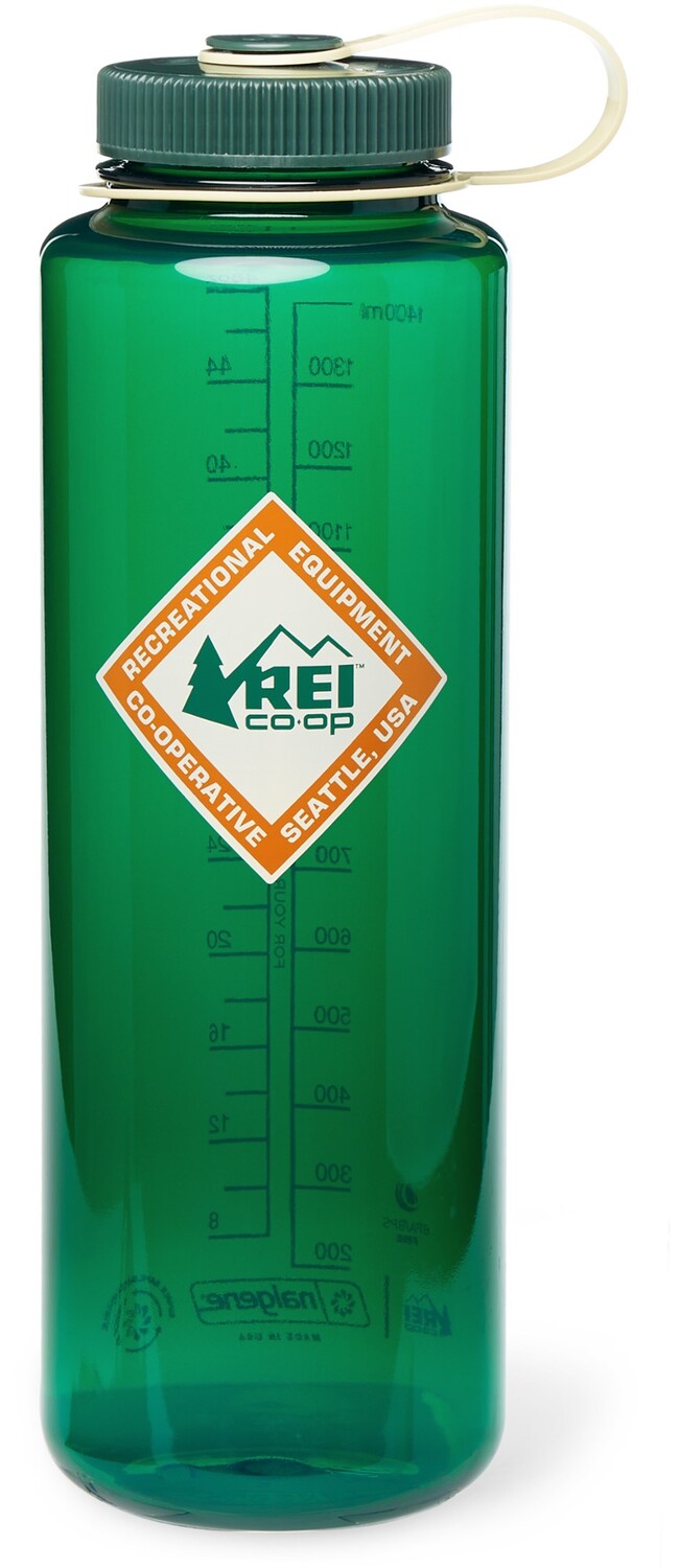 

Бутылка для воды Rei Co-op Nalgene Sustain Graphic с широким горлышком, зеленый