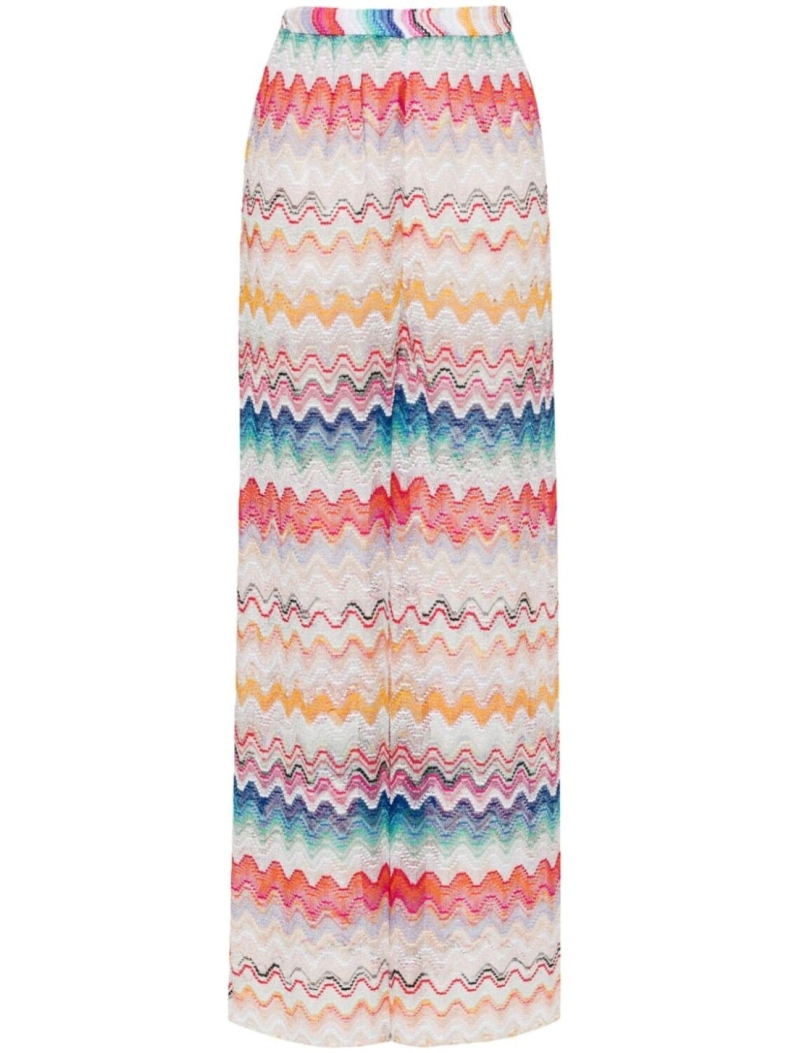 

Missoni широкие брюки с завышенной талией, белый