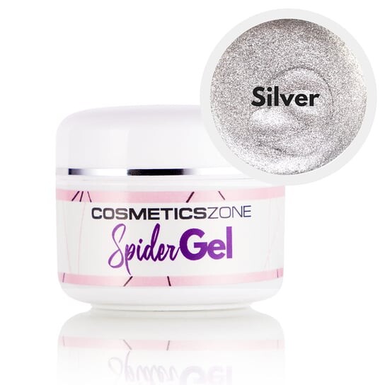 

Косметика Zone Spider Gel Silver - 5мл, Cosmetics Zone