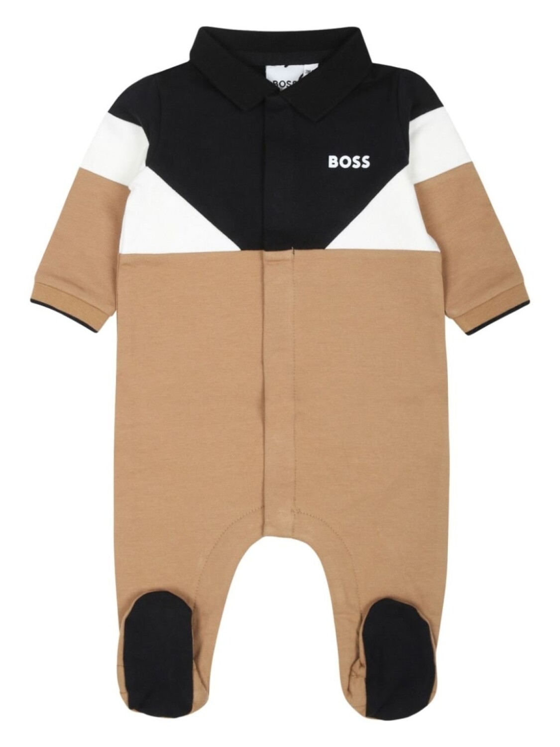 

BOSS Kidswear с логотипом и принтом для малышей, серый