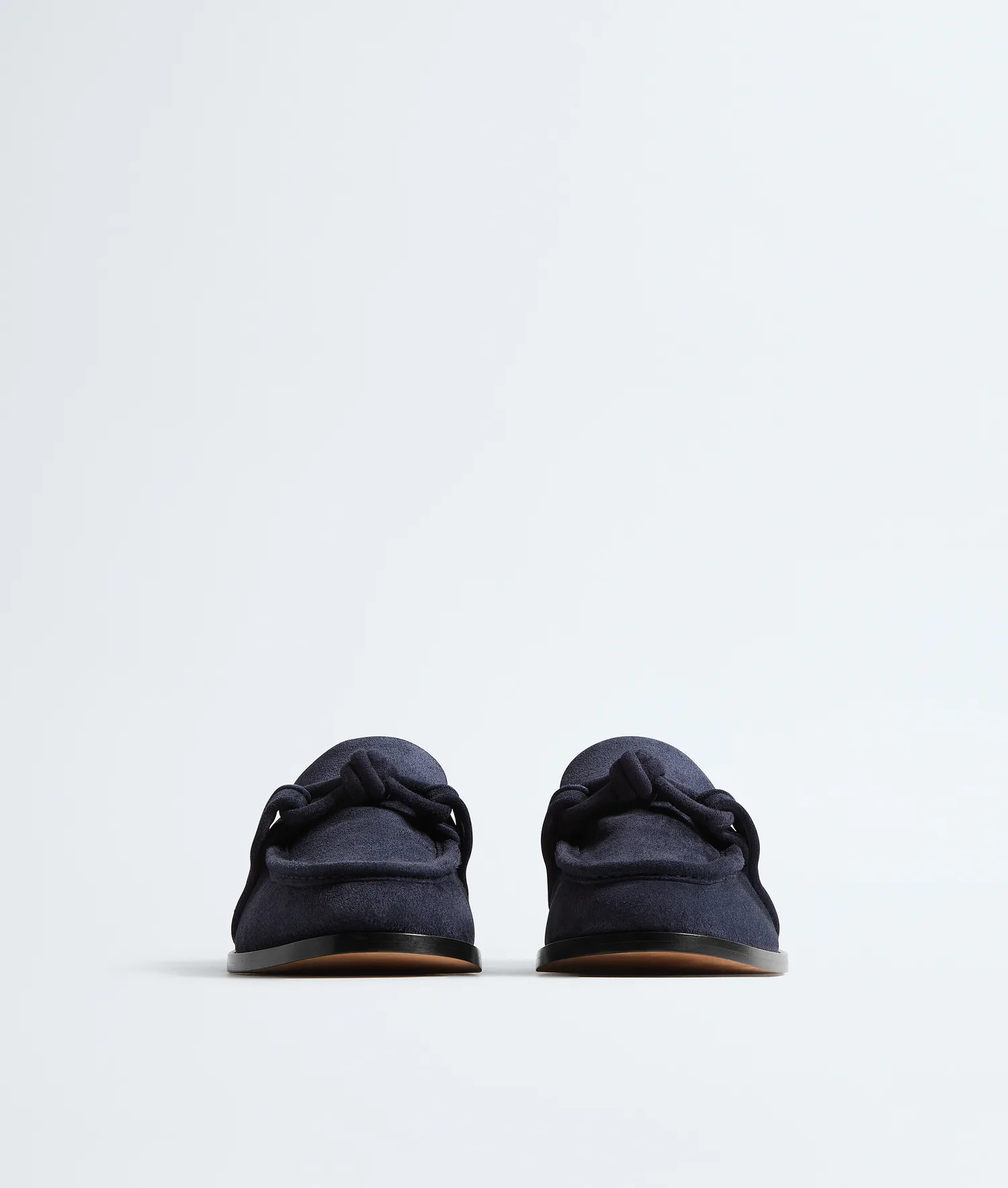 Лофер Astaire BOTTEGA VENETA, синий — фото 3