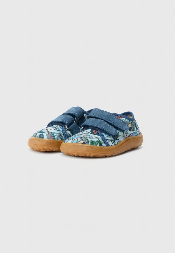 Кроссовки barefoot из парусины унисекс Froddo, Light Blue — фото 2