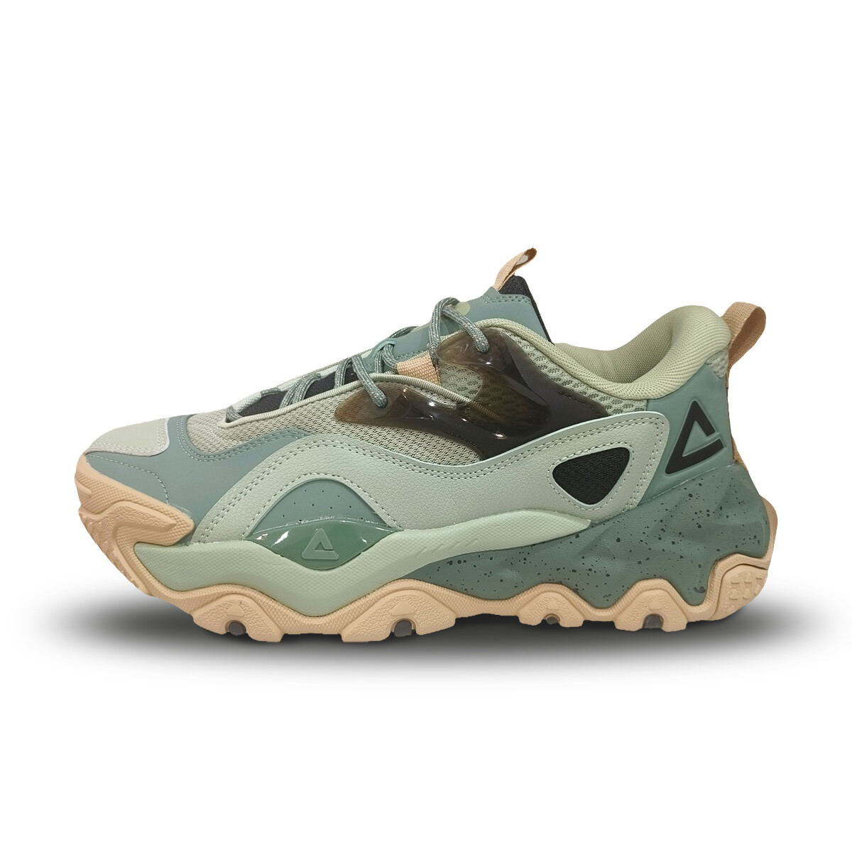

Кроссовки PEAK Tai Ji2.0 Lifestyle Shoes Men Low-top Pistachio Green, зеленый