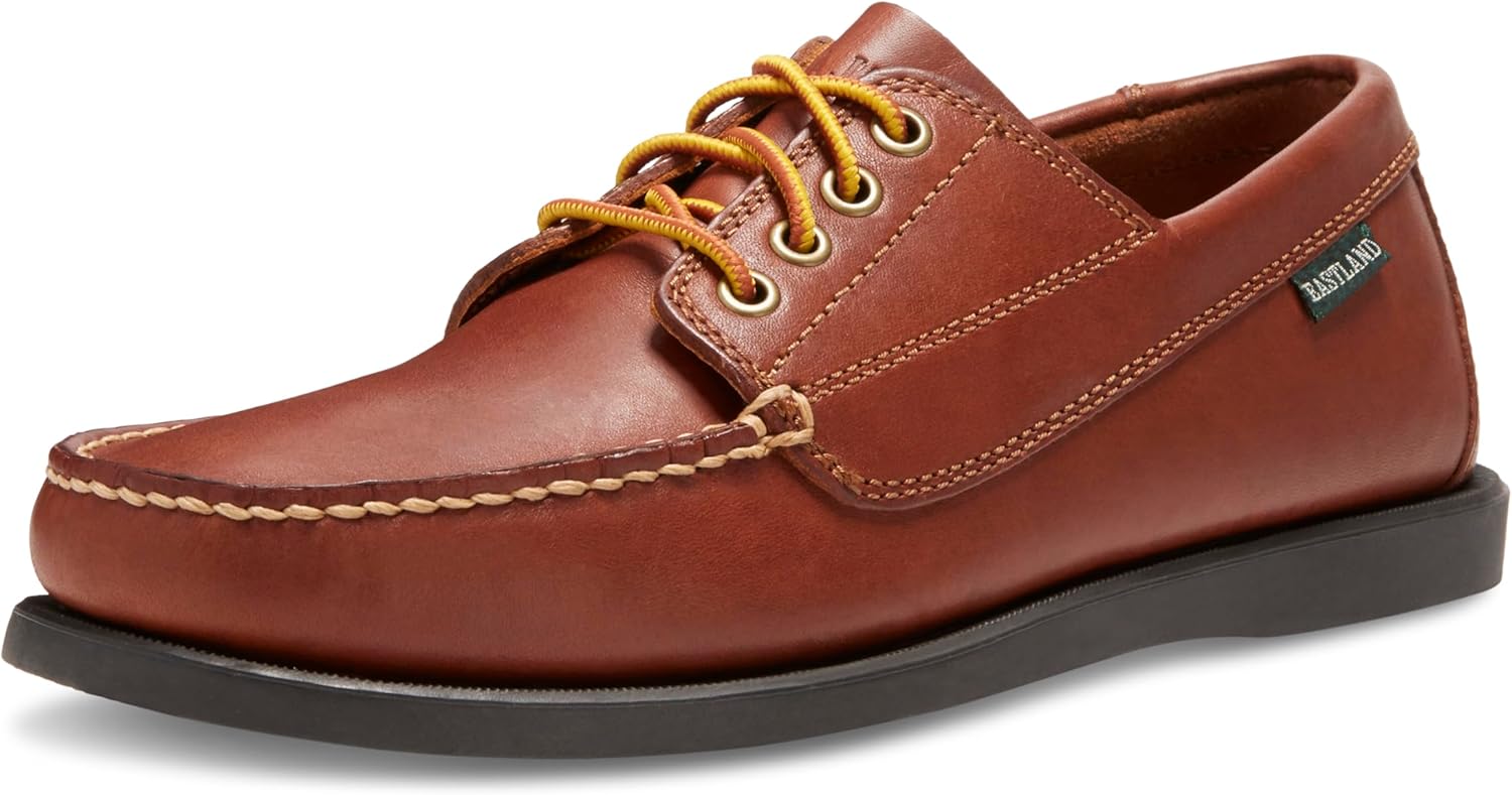 

Мужские мокасины Eastland Falmouth с четырьмя отверстиями для шнурков, Tan