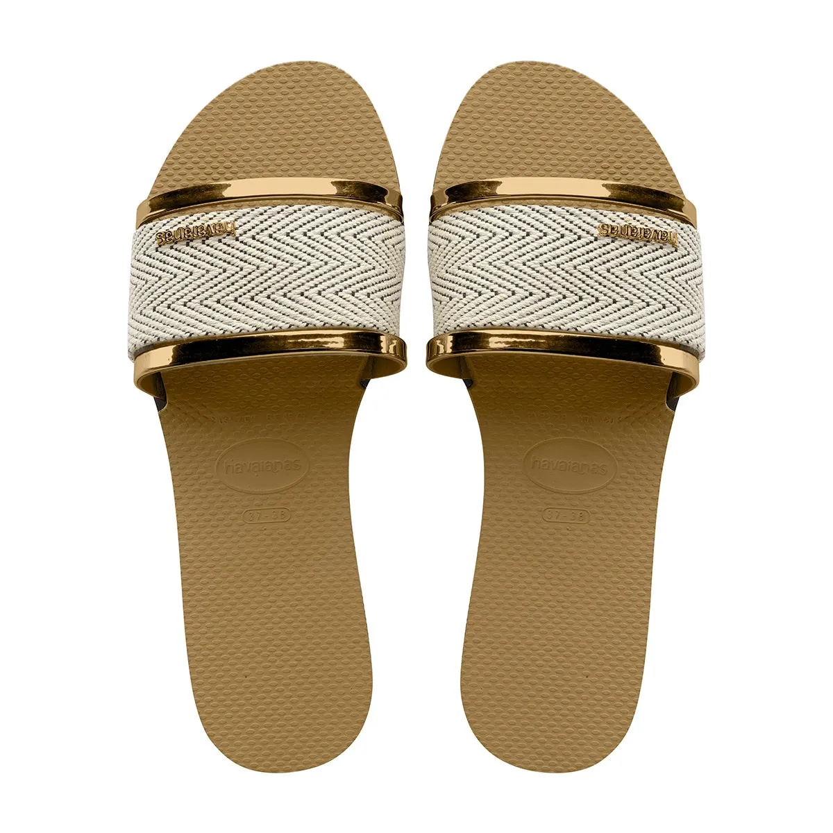 Женские сандалии You Trancoso Premium Havaianas, золотой