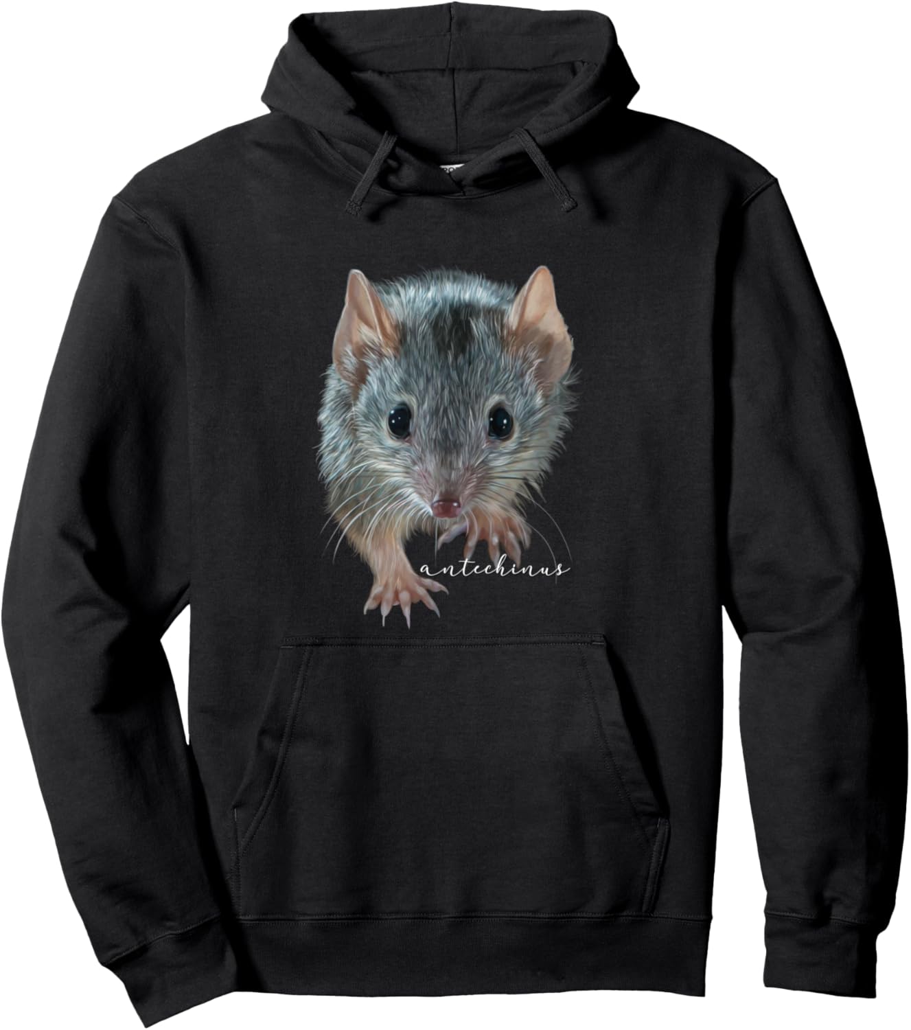 

Графическое изображение сумчатой мыши Antechinus, толстовка с изображением землеройки Antechinus Antichinus Art Vibes, черный