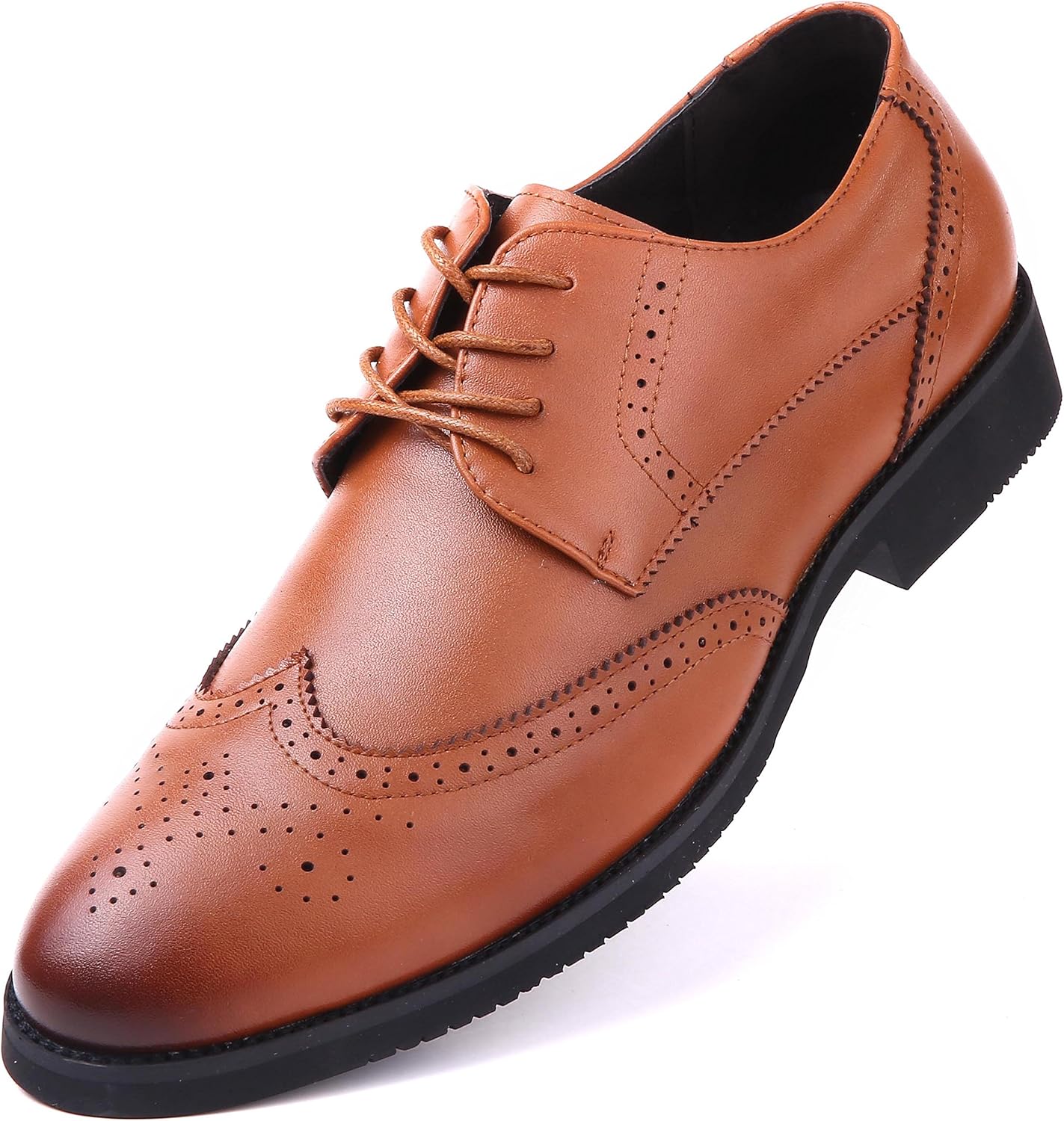 

Мужские классические кожаные туфли Marino Oxford Marino Avenue, Tan - Wingtip