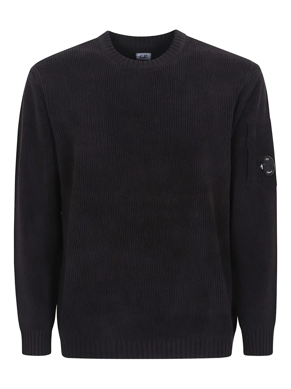 

Свитер с эффектом линзы C.P. Company, черный