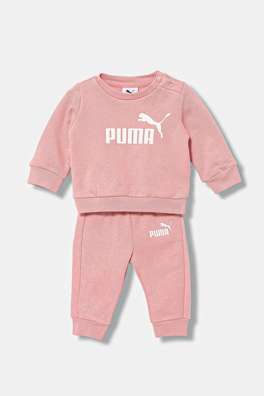 

Детский комбинезон MINICATS ESS Crew Set FL INF Puma, розовый