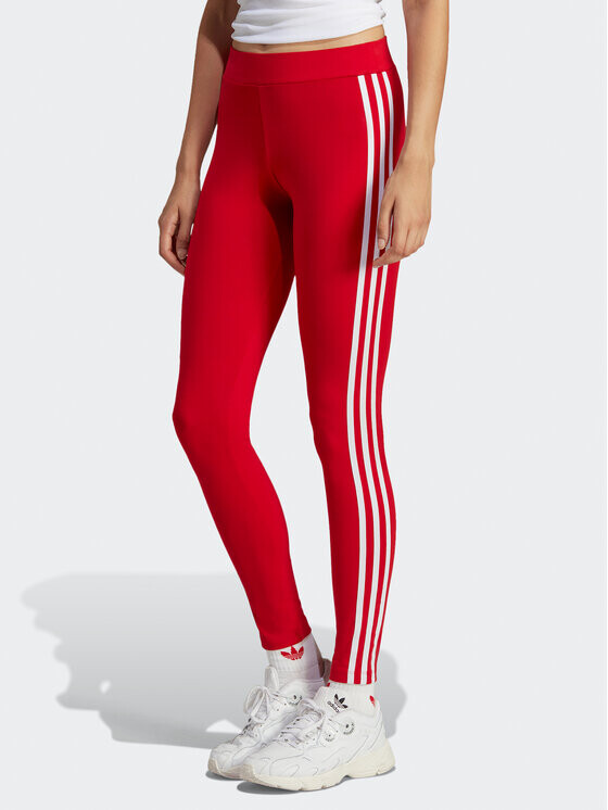 

Леггинсы Adidas, красный