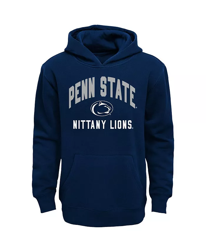 Детский комплект из флисовой толстовки с капюшоном и брюк Penn State Nittany Lions Play-By-Play для мальчиков и девочек, цвет: темно-синий/серый Outerstuff — фото 3