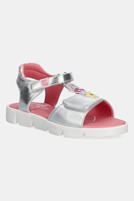 

Детские сандалии Agatha Ruiz De La Prada, серебряный