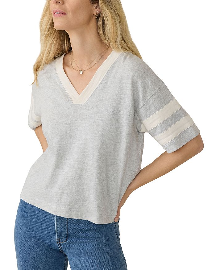 

Футболка Sunwashed Varsity Faherty, серый