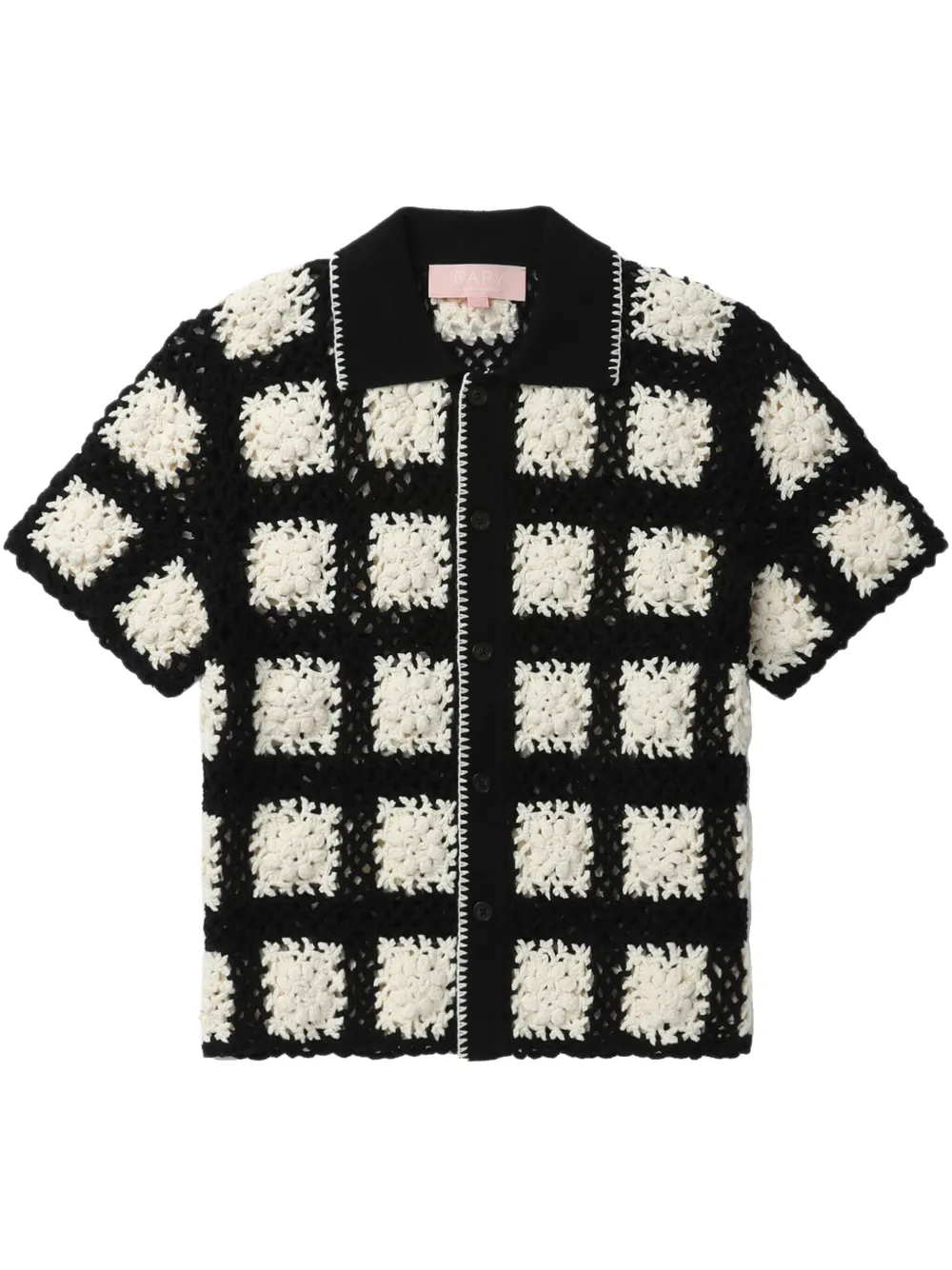 

Рубашка с узором BAPY BY *A BATHING APE, черный