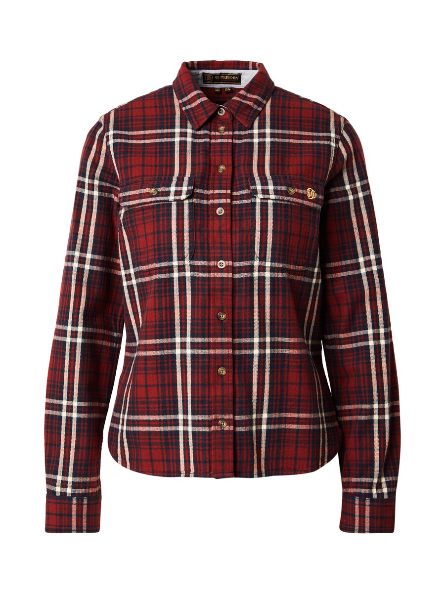 

Блуза Superdry, Dark red
