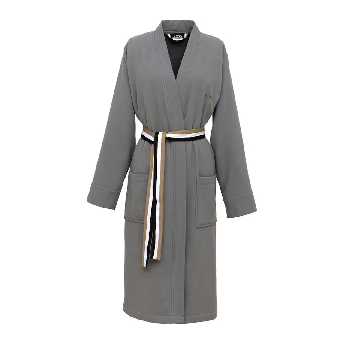 

Халат-кимоно из хлопка 280 гр/м2 Blinea Hugo Boss, серый