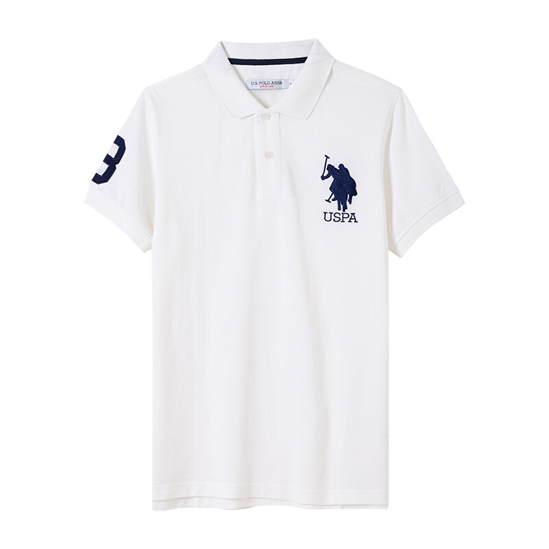 U.S. POLO ASSN. США ПОЛО ASSN. Мужская рубашка поло, Темно-серый