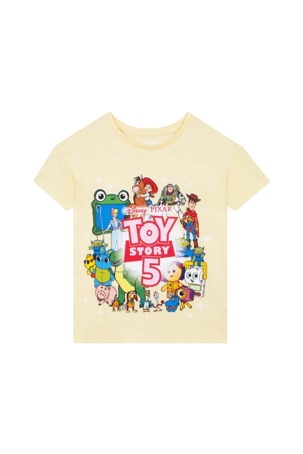 Футболка детская с принтом Toy Story Disney, желтый