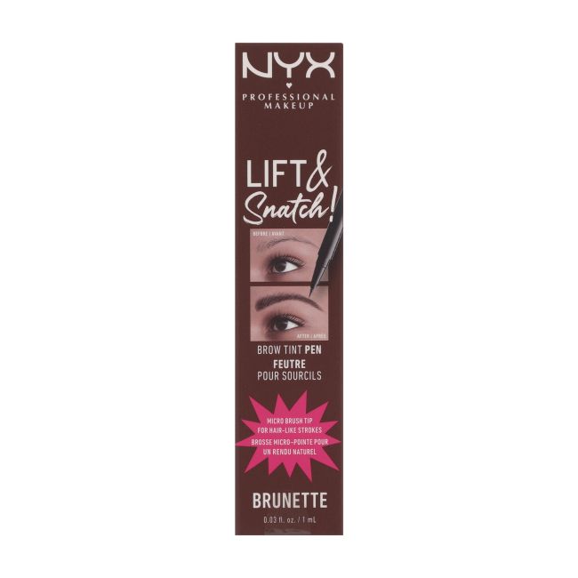 Карандаш для бровей Lift n Snatch NYX Professional Makeup, цвет brunette, 14 гр — фото 4