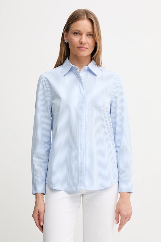 

Хлопковая рубашка United Colors Of Benetton, синий