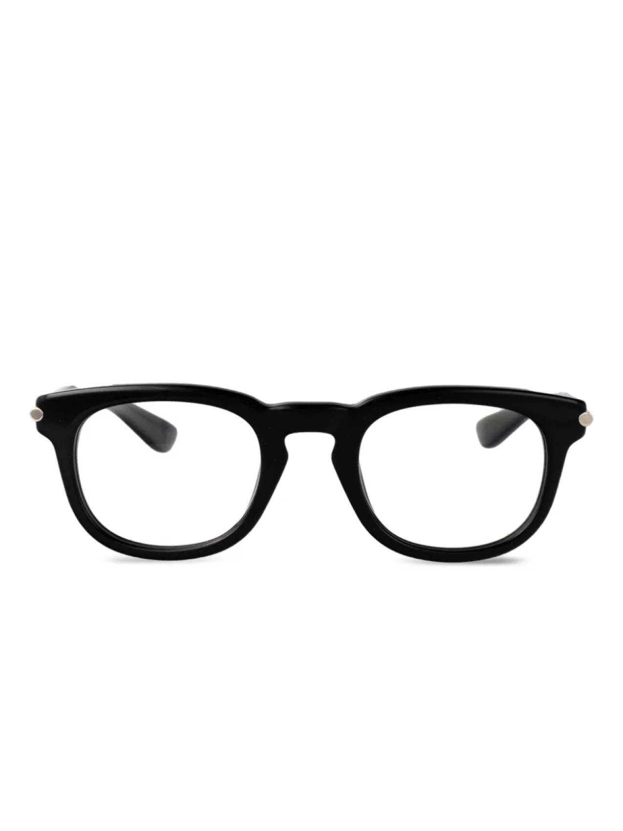 

Alexander McQueen Eyewear square-frame очки, черный
