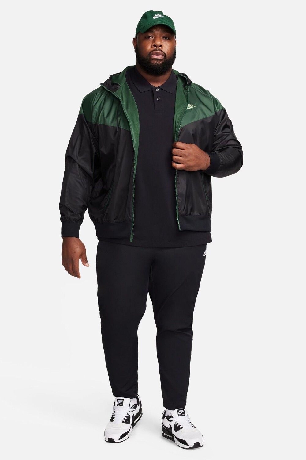 Клубная рубашка-поло с короткими рукавами Nike, черный — фото 4