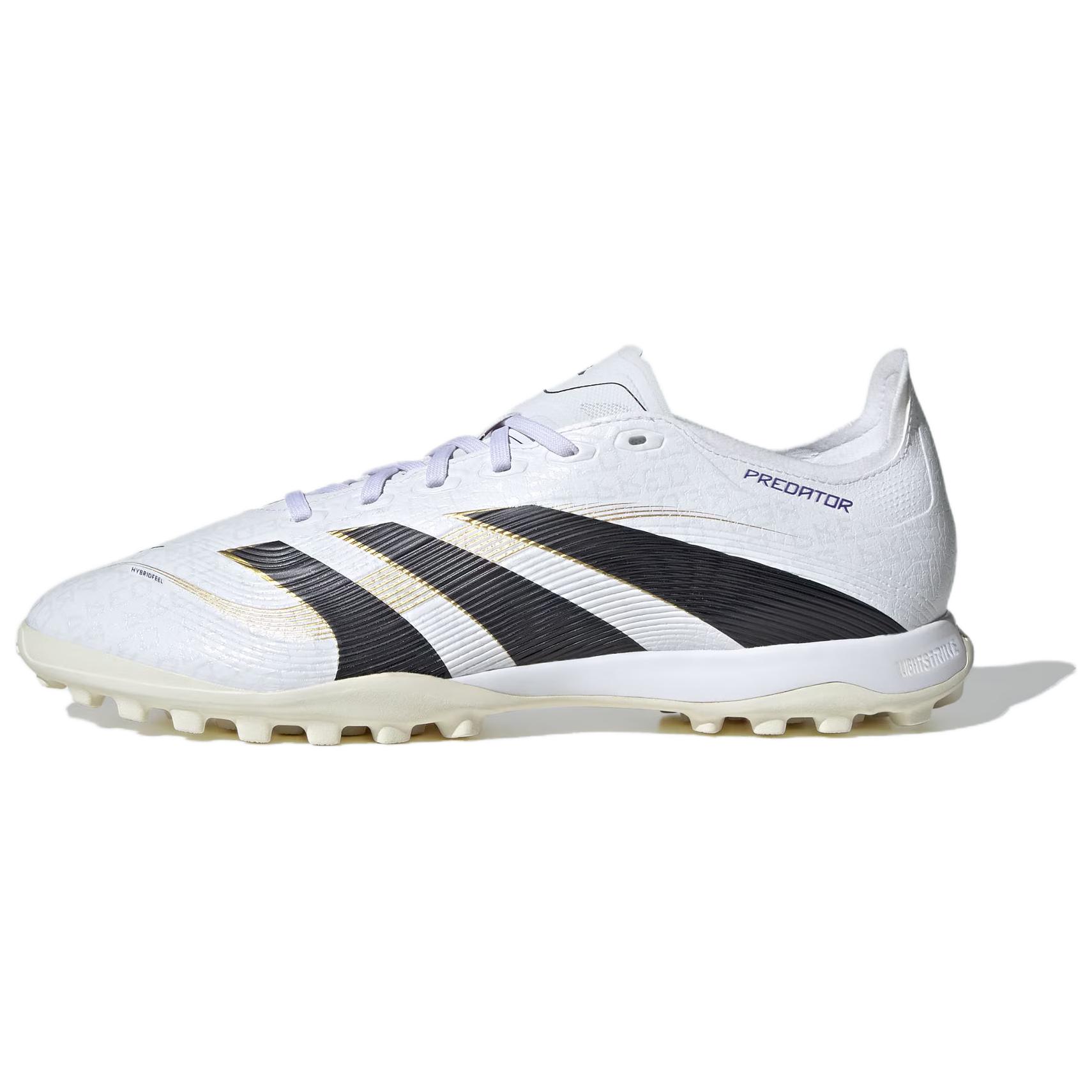 Adidas Футбольные бутсы PREDATOR LEAGUE с защитой от скольжения, износостойкие, унисекс, белые, черные