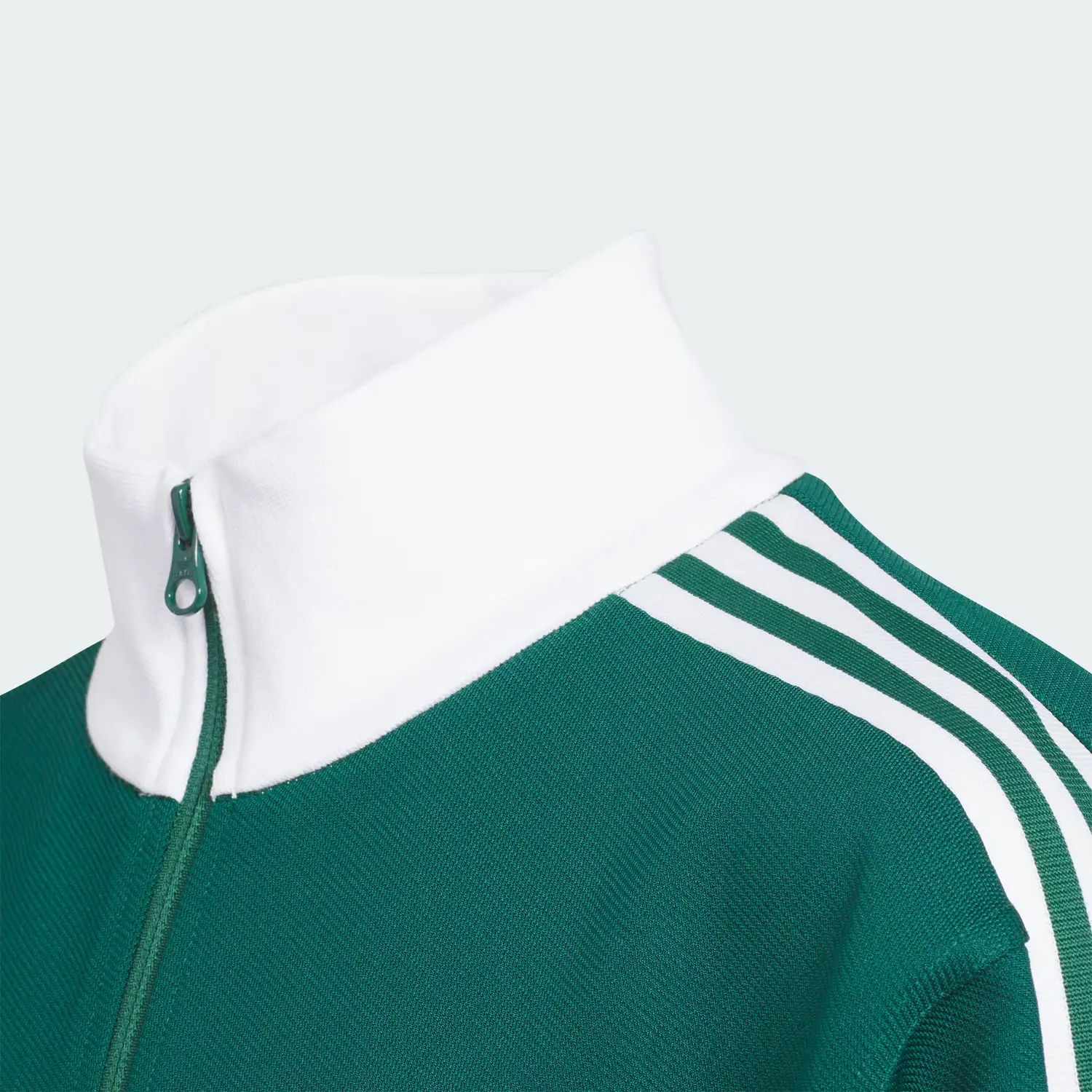 Adidas Originals Куртка JK KN JKT Forest Green/White Kids' — фото 4